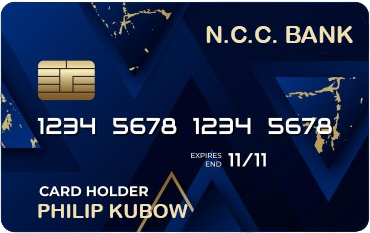 Bank Card Sample